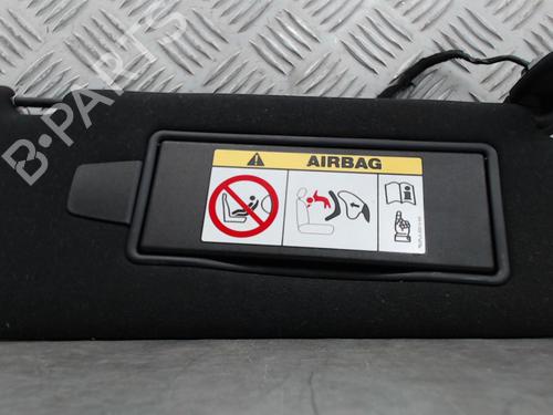 Right sun visor LAND ROVER RANGE ROVER EVOQUE (L538) 2.0 D 4x4 LR084829