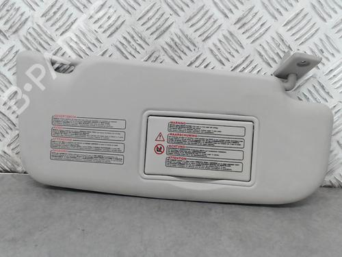 Used Right sun visor NISSAN QASHQAI / QASHQAI +2 I (J10, NJ10, JJ10E) 1.5 dCi (110 hp) 23056714