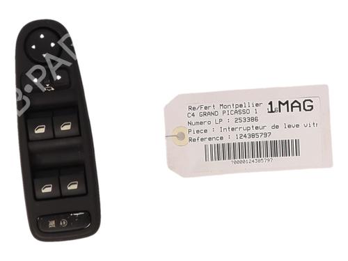 Comutador vidro frente esquerdo Comutador vidro frente esquerdo CITROËN C4 Grand Picasso I (UA_) [2006-2013] 36169864 36169864