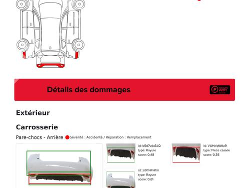 Bagtil kofangere RENAULT ZOE (BFM_) ZOE | BP31094446C8 