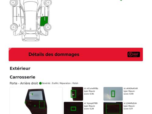 Dør høyre bak DACIA DUSTER (HS_) 1.2 TCe 125 | BP30861668C5