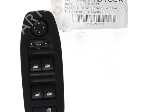 Used Right front window switch PEUGEOT 208 I (CA_, CC_) 1.6 HDi / BlueHDi 75 (75 hp) 32111922