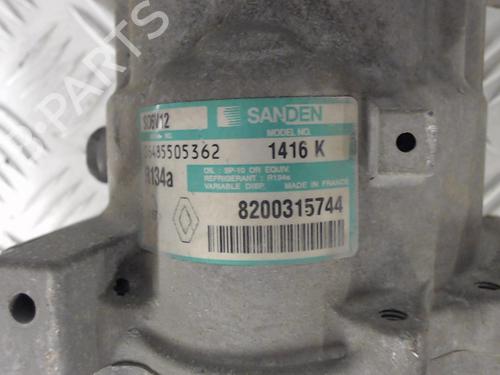 AC compressor RENAULT CLIO II (BB_, CB_) 1.4 16V (B/CB0P, BB13) | BP23057857M34 