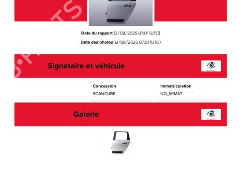 Right rear door CITROËN C3 Picasso (SH_) 1.6 HDI 90 | BP28091857C5 