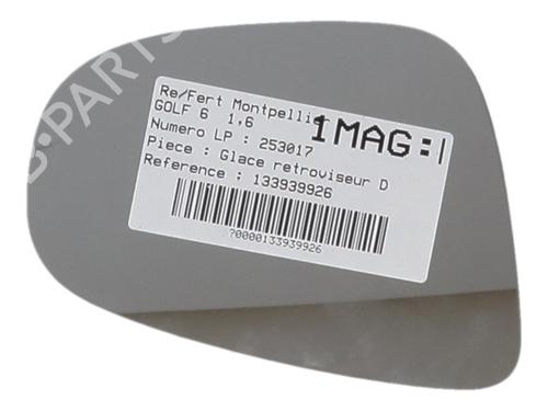 Used Right mirror glass Right mirror glass VW GOLF VI (5K1) 1.6 TDI (105 hp) 39886268 39886268