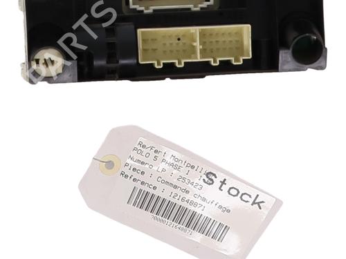 Climate control VW POLO V (6R1, 6C1) 1.6 TDI | BP32440465I5