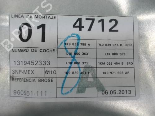 Front left window mechanism VW GOLF VI Variant (AJ5) 1.6 TDI | BP23061125C22 - Image 4