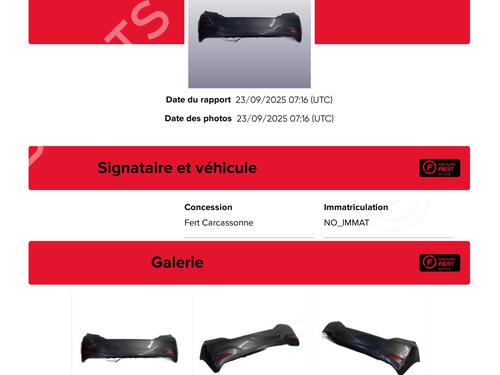 Rear bumper TOYOTA YARIS (_P13_) 1.3 (NSP130_, NSP130) | BP29114962C8 