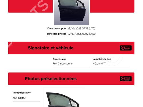 Right front door CITROËN C4 II (NC_) 1.6 HDi 90 | BP29836910C3