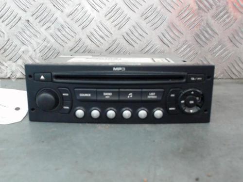 Radio PEUGEOT 307 (3A/C) 1.6 HDi 110 (109 hp) 24932099