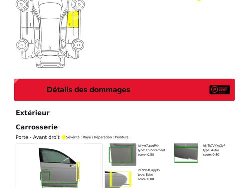 Right front door AUDI A1 Sportback (8XA, 8XF) 2.0 TDI | BP29530035C3 