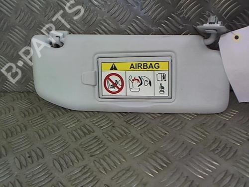 Used Right sun visor PEUGEOT 208 I (CA_, CC_) 1.2 VTI 82 (82 hp) 23049730