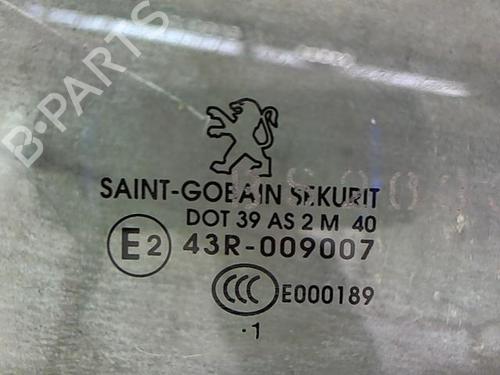 Rear left door window PEUGEOT 3008 I MPV (0U_) 1.6 HDi | BP23840476C20 