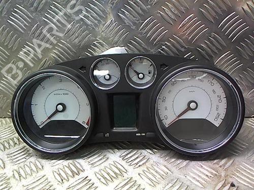 Used Instrument cluster PEUGEOT 308 SW I (4E_, 4H_) 1.6 HDi (92 hp) 23837705