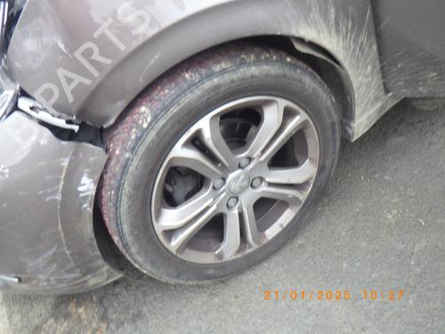 Right front door PEUGEOT 208 I (CA_, CC_) 1.6 HDi | BP28385531C3