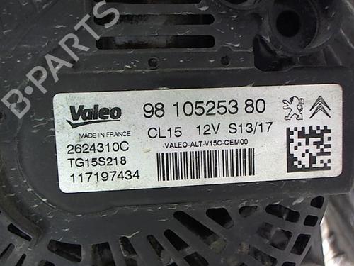 Generator PEUGEOT 208 I (CA_, CC_) 1.6 HDi / BlueHDi 75 (75 hp) 23837617