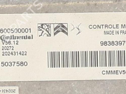 Engine control unit (ECU) CITROËN C3 III (SX) 1.2 PureTech 82 | BP32518787M57 