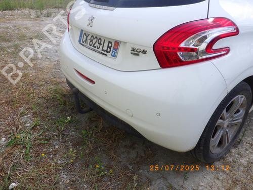 Tailgate PEUGEOT 208 I (CA_, CC_) 1.6 HDi | BP27663370C6