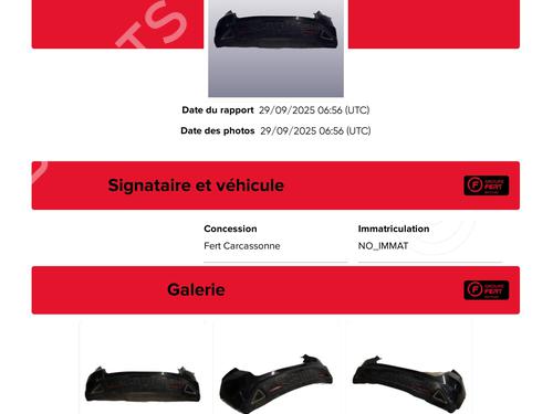 Rear bumper HONDA CIVIC VIII Hatchback (FN, FK) 1.4 (FK1) | BP29239486C8 