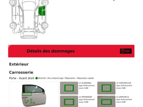 Right front door FIAT 500 (312_) 1.2 (312AXA1A) | BP29836930C3 