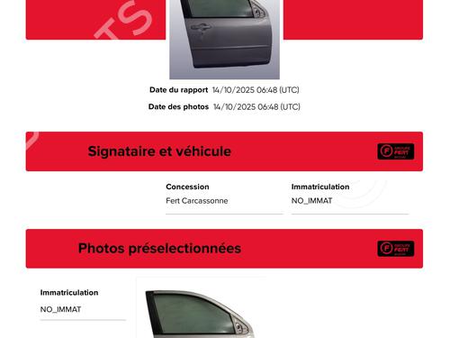 Right front door MAZDA 2 (DY) 1.6 | BP29555224C3 