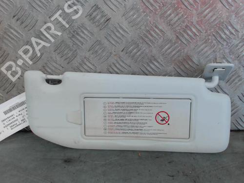 Used Right sun visor PEUGEOT 208 I (CA_, CC_) 1.6 HDi (92 hp) 26027084