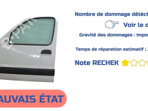 Left front door RENAULT KANGOO (KC0/1_) 1.2 16V (KC05, KC06, KC03, KC0T, KC0W, KC1D) | BP29449620C2 