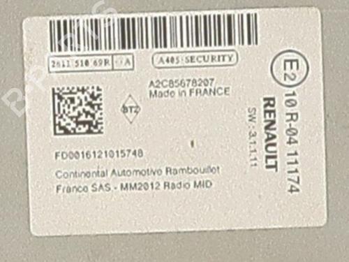 Radio RENAULT ZOE (BFM_) ZOE | BP36440979E6 - Image 4