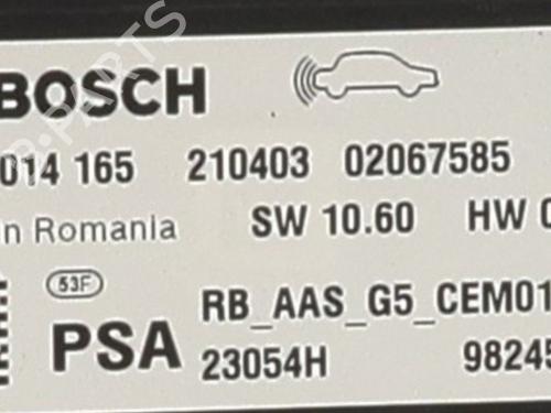 Módulo eletrónico Módulo eletrónico CITROËN C3 III (SX) 1.5 BlueHDi 100 (SXYHYP, SXYHTU) (102 hp) 35772406 35772406