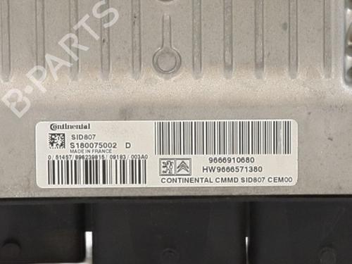 Engine control unit (ECU) PEUGEOT 308 CC (4B_) 1.6 HDi | BP32242098M57 