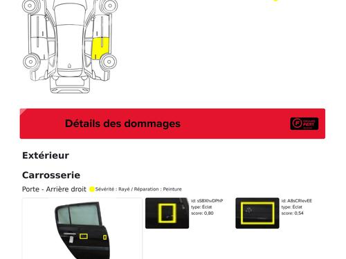 Right rear door RENAULT MEGANE II (BM0/1_, CM0/1_) 1.9 dCi | BP28423395C5