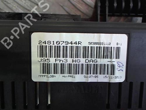 Instrument cluster RENAULT SCÉNIC III (JZ0/1_) 1.5 dCi | BP23835946C47 
