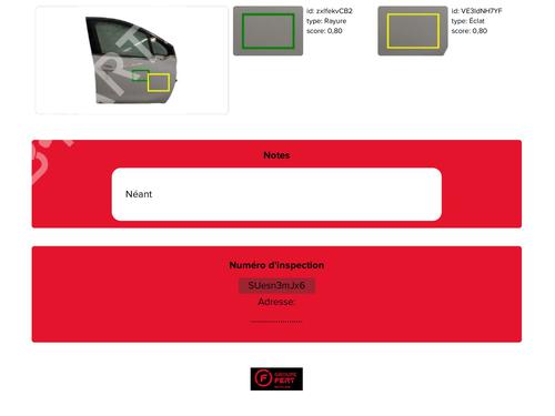 Right front door PEUGEOT 208 I (CA_, CC_) 1.6 HDi / BlueHDi 75 | BP29836947C3