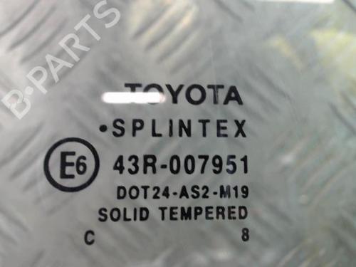 Used Front right door window Front right door window TOYOTA YARIS (_P9_) 1.0 VVT-i (KSP90_, KSP90R) (69 hp) 25004479 25004479