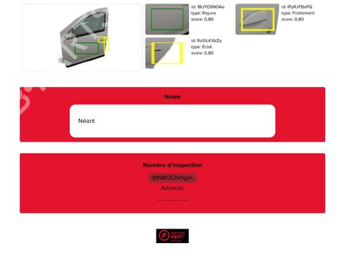 Left front door DACIA LOGAN MCV II 1.5 dCi | BP29521295C2 - Image 3