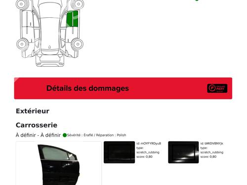 Right front door PEUGEOT 5008 (0U_, 0E_) 1.6 HDi | BP31146414C3