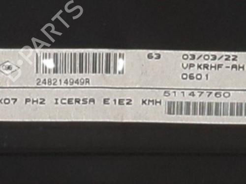 Instrument cluster RENAULT TWINGO III (BCM_, BCA_) 1.0 SCe 65 (BCMJ) | BP37637260C47 - Image 4