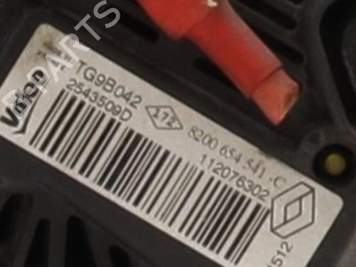 Alternator RENAULT TWINGO II (CN0_) 1.2 16V (CN04, CN0B) | BP37022912M7 - Image 3