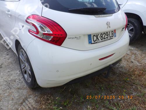 Used Tailgate PEUGEOT 208 I (CA_, CC_) 1.6 HDi (92 hp) 27663370