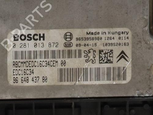 Engine control unit (ECU) PEUGEOT 207 CC (WD_) 1.6 HDi | BP35765143M57 - Image 6