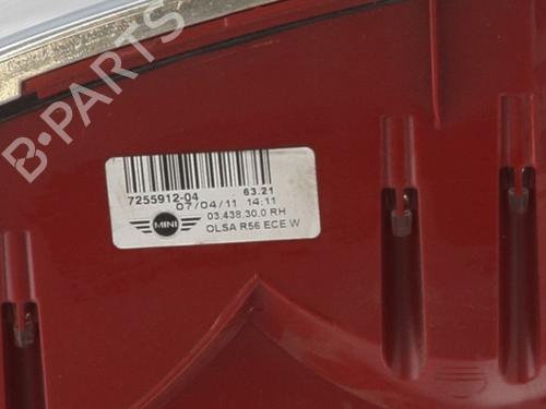 Right taillight MINI MINI Convertible (R57) Cooper D | BP33040083C35 - Image 6