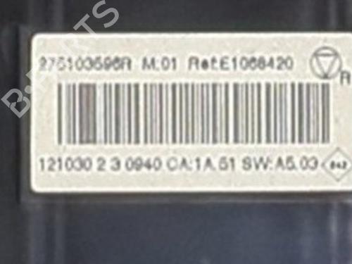Climate control RENAULT MEGANE III Hatchback (BZ0/1_, B3_) 1.5 dCi (BZ09, BZ0D, BZ1W, BZ29, BZ14) | BP36154943I5 - Image 2