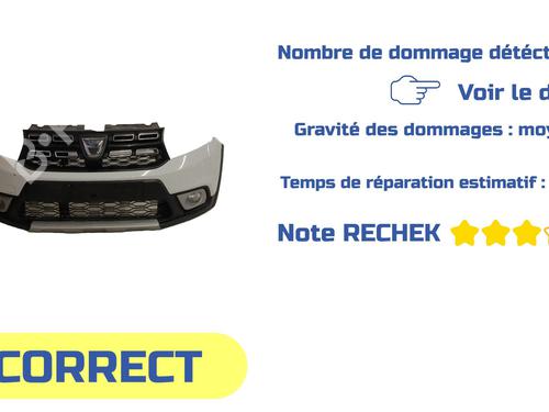 Front bumper DACIA SANDERO II TCe 90 (B8M1, B8MA, B8AC) | BP31191593C7 