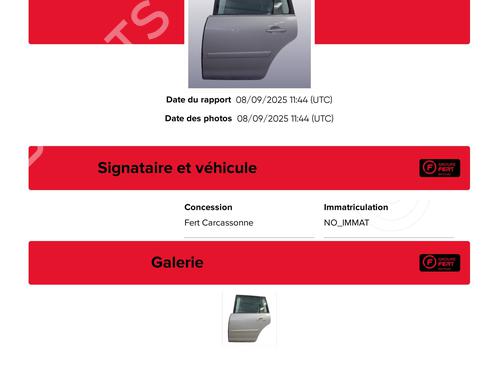 Left rear door CITROËN C4 Grand Picasso I (UA_) 2.0 HDi 150 | BP28543094C4