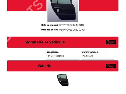 Right rear door RENAULT MEGANE II (BM0/1_, CM0/1_) 1.9 dCi | BP28423395C5