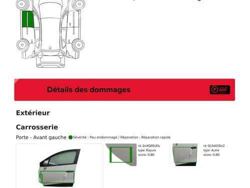 Left front door RENAULT CLIO IV (BH_) 1.5 dCi 75 | BP29563345C2 