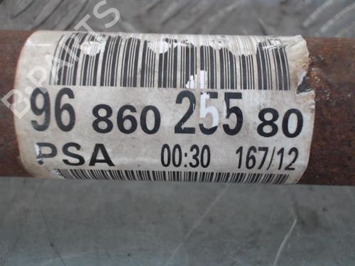 Used Left front driveshaft Left front driveshaft PEUGEOT 208 I (CA_, CC_) 1.6 HDi (92 hp) 29212451 29212451