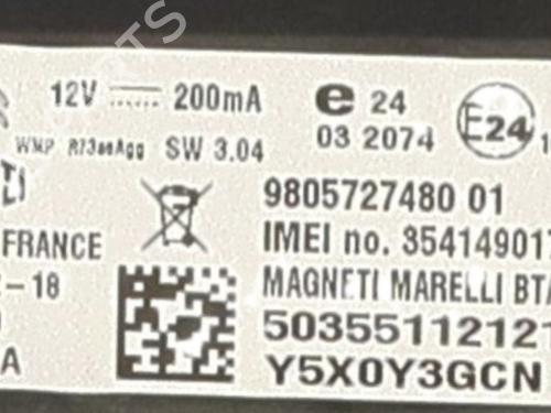 Used Electronic module Electronic module PEUGEOT 3008 II SUV (MC_, MR_, MJ_, M4_) 1.5 BlueHDi 130 (131 hp) 34523567 34523567