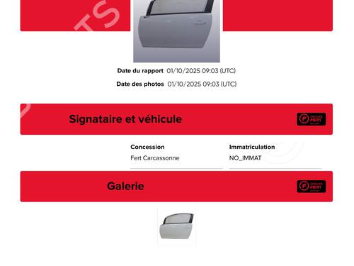 Left front door OPEL CORSA D (S07) 1.3 CDTI (L08, L68) | BP29304289C2 
