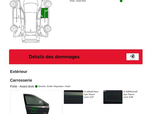 Used Right front door Right front door RENAULT LAGUNA II (BG0/1_) 2.0 dCi (BG1T) (150 hp) 27710822 27710822